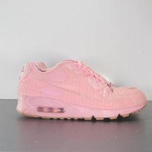 Nike Air Max 90 Premium Pink Women's Sneakers 004051 Size 9Womens/7.5 Yo…